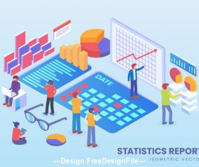 Isometric Vector Concept Pack 06