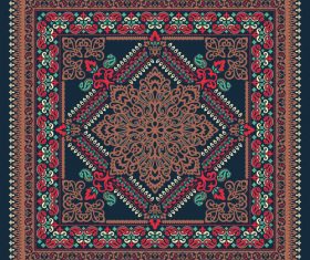 Ornament seamless beautiful pattern vector