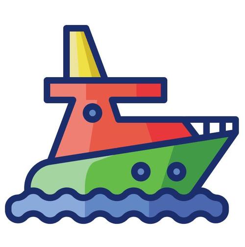 Yacht cartoon vector free download