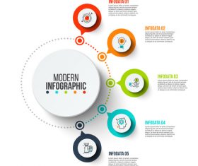 infographics number vector