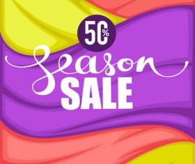 season sale vector