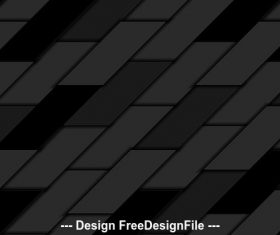 Abstract black geometric tiles hi tech background vector
