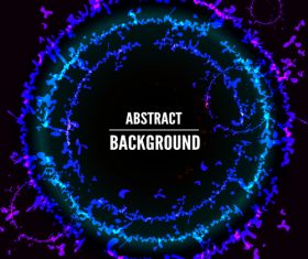 Abstract circles background vector illustration