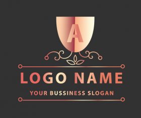 Alphabet logos in vector