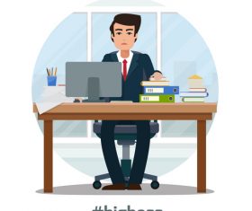 Bigboss cartoon vector