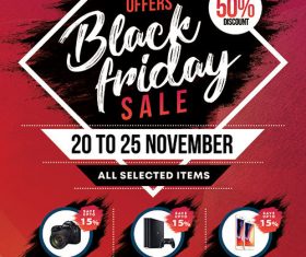 Black Friday Sale psd template