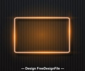 Bright frame vector