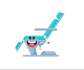 Chair cartoon vector