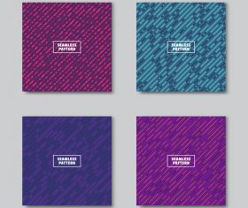 Color line background card vector