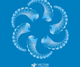 Combination background pattern vector