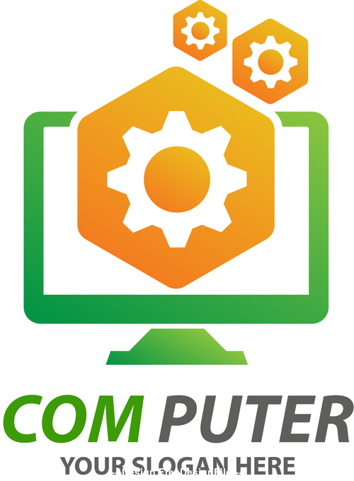 Computer Logo vector