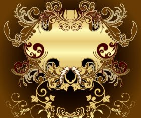 Elegant decorative frame vector