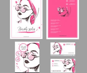 Fashion brochure and leaflet design vector