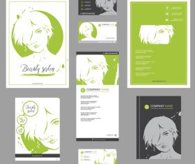 Fashion template poster design vector