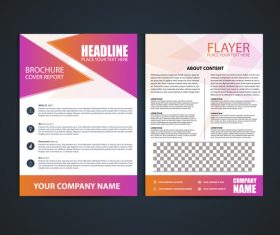 Flyer Template vector