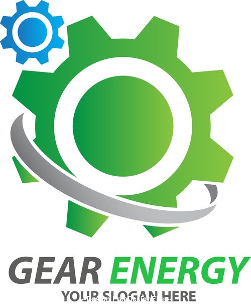 Gear Energy Logo vector