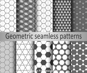 Hexagonal diamond seamless pattern vector