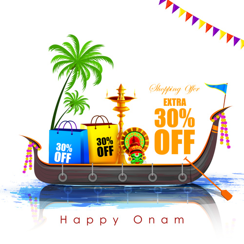India holiday promotion vector