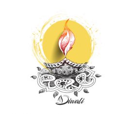 Indian Diwali vector