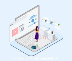 Intelligent voice control vector