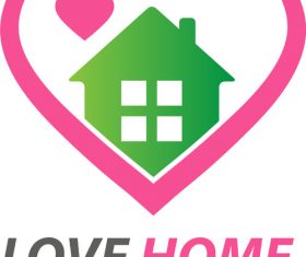 Love Home Logo vector