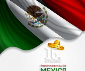 Mexico national day vector