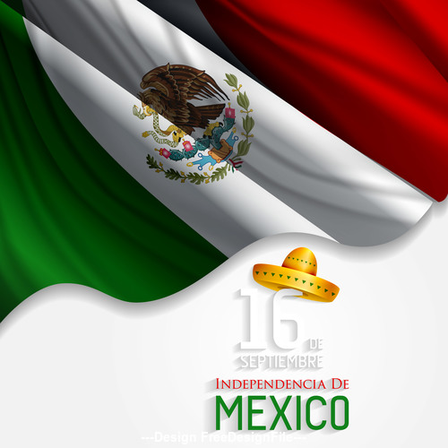 Mexico national day vector