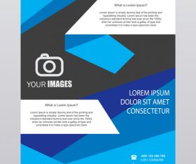 Modern brochure vector