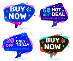 Only today big sale tag vector