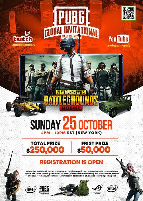 Pubg Gaming Event Flyer Psd Template Free Download