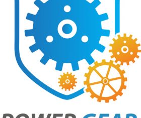 Power Gear Logo vector