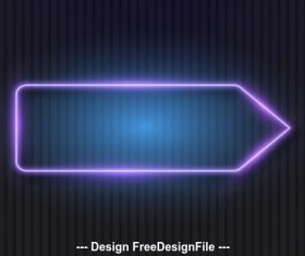 Bright frame vector