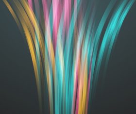 Rainbow stripes abstract background vector
