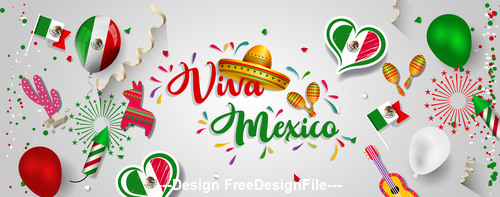 Viva Mexico illustration design