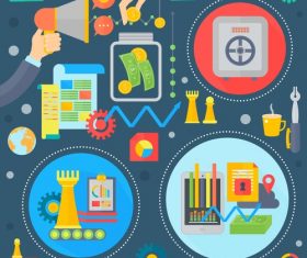 business modern flat design concept vector