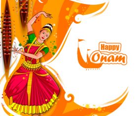 Onam vector - for free download