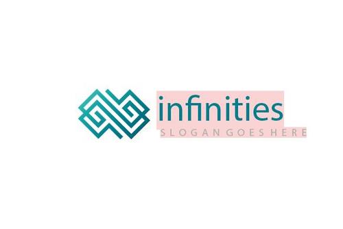 infinity logo vector