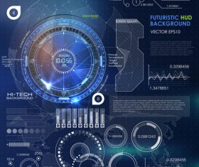 modern hi-tech backgrounds vector