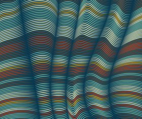 Сreative blend decorative geometric background vector 01