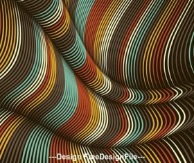 Сreative blend decorative geometric background vector 04