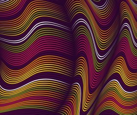 Сreative blend decorative geometric background vector 05