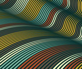 Сreative blend decorative geometric background vector 06