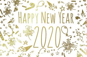 2020 merry christmas vector