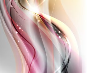 Abstract color bright light background vector