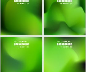 Abstract green blur background vector