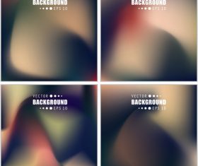 Abstract multicolored blurred background vector