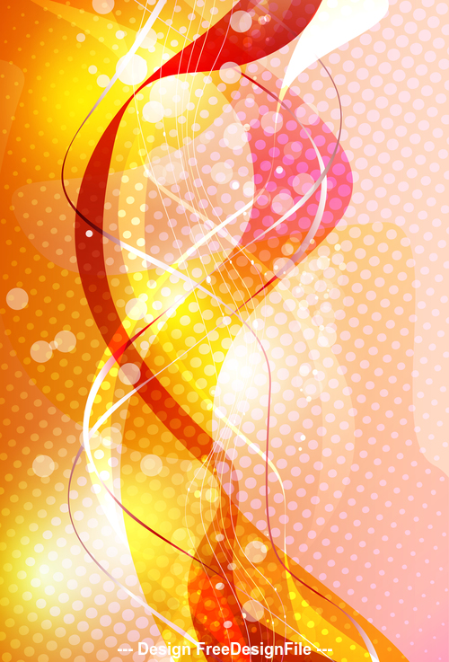 Abstract twist bright light background vector