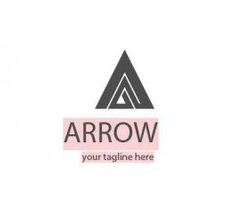 Arrow A Letter Logo vector