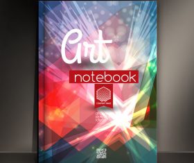 Art cover design vector