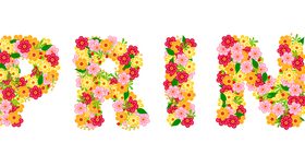 Backgrounds with flower font vector